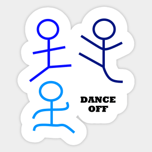 Dance Off Sticker